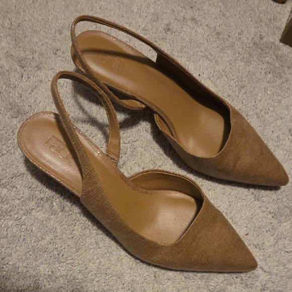 Nordstrom Rack Shoes - Women's Tan Slingback Shoes